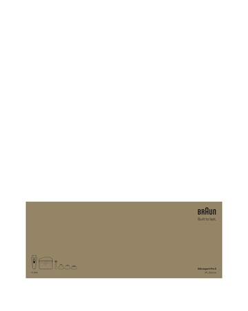 Braun IPL Silk expert Pro 5 At Home Hair Removal 4 Attachment Heads PL5441