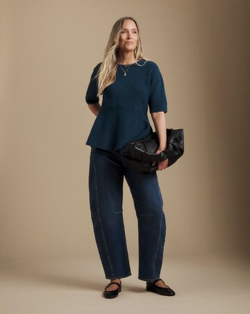 Julipa Peplum Short Sleeve Jumper