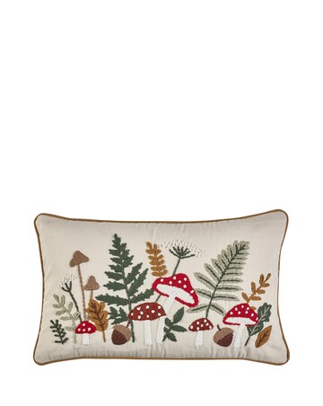 Catherine Lansfield Embroidery Woodland Cushion