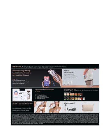 Braun Smart IPL Skin I expert, Free App 4 Smart Heads PL7441