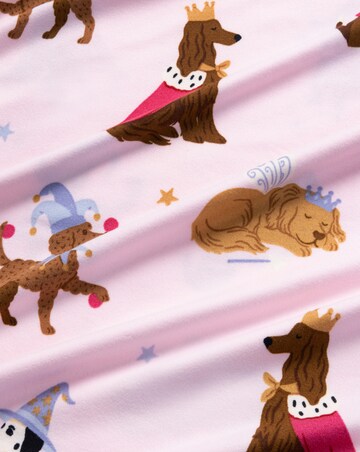 Chelsea Peers Classic Long Sleeve Crew Neck Cat Print Pyjama Set