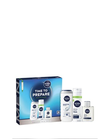 Nivea Men Sensitive Skincare Time To Prepare Giftset