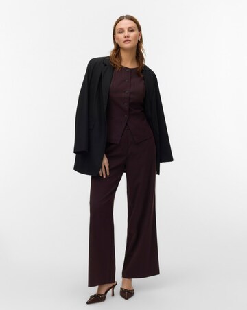 Vero Moda Riva High Waisted Pinstripe Straight Trouser