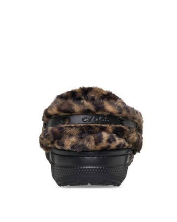 Crocs Sepia/Leopard Classic Unfurgettable Animal Clog - Standard Fit