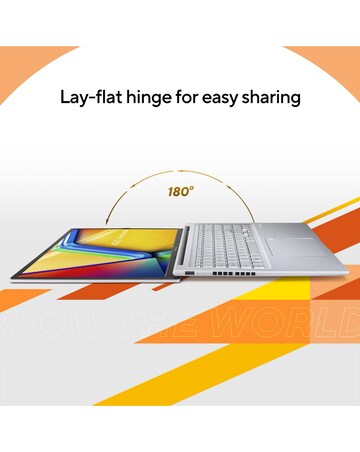ASUS Vivobook 16 Laptop - 16in Ryzen 5 16GB 512GB - Silver