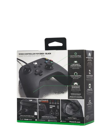 PowerA Wired Controller for Xbox Series X/S - Black