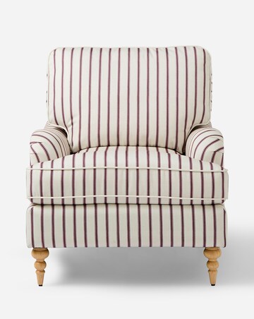 Wisteria Striped Armchair