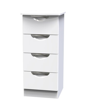 Haydn Ready Assembled 4 Drawer Tallboy - Kids