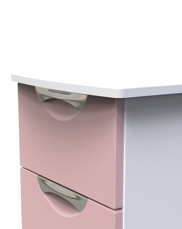 Haydn Ready Assembled 3 Drawer Bedside - Kids