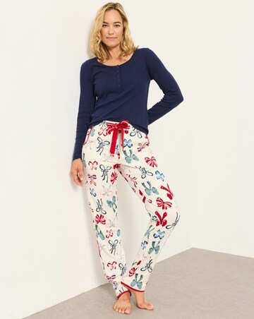 FatFace Eva Bow Pyjama Bottoms