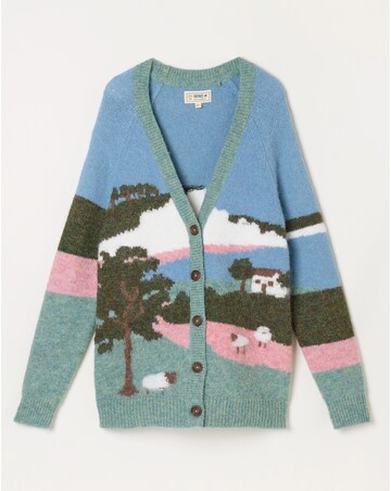 Fatface Landscape Cardigan