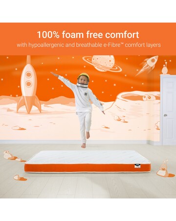 Jay-Be Simply Kids Foam Free Sprung Responsibly Made Mattress - European Single