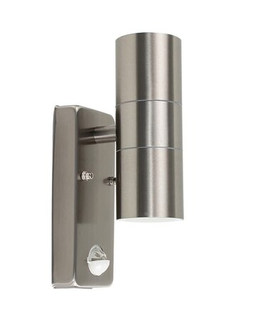 ValueLights Outdoor Up Down IP44 PIR Motion Sensor Light - Bulb Included