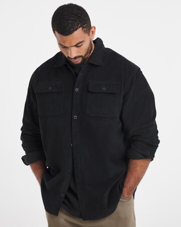 Jack & Jones Regent Cord Overshirt - Khaki