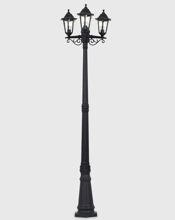 ValueLights Mayfair 2.2m IP44 Wired Outdoor Lamp Post Lights - Bulbs Included