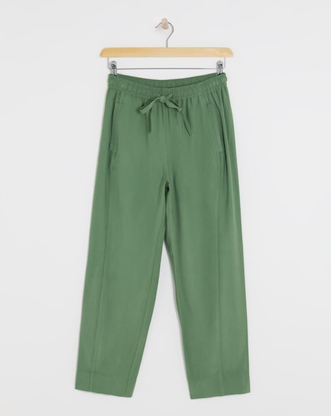 Khaki Soft Utility Pull On Trouser
