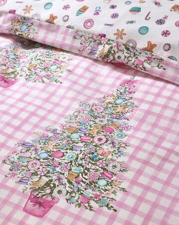 Catherine Lansfield Christmas Sweets And Treats Duvet Cover Set