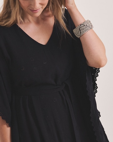 Beach To Beach Broderie Beach Kaftan