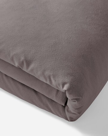 Pure Cotton Cosy Brushed Duvet Cover Set