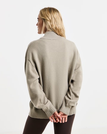 Gym King Restore 1/4 Zip Funnel Neck
