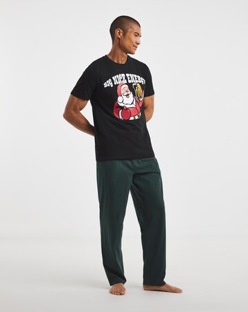 Big Nick Christmas Graphic Pyjama Set