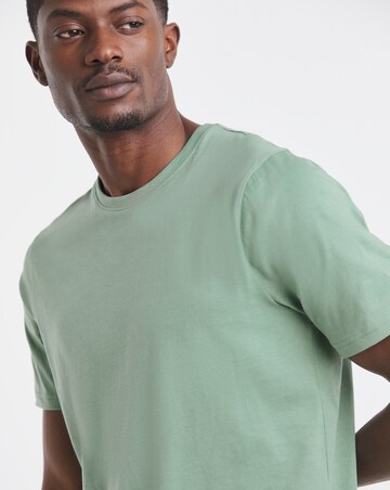 Pure Cotton Crew Neck T-Shirt Long