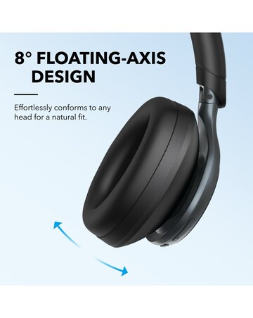 Soundcore Space One Noise Cancelling Over-Ear Headphones - Black