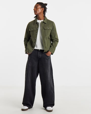 Only & Sons Kayce Barrel Fit Jeans - Black Denim