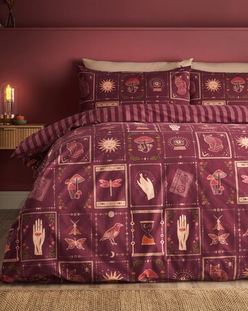 Catherine Lansfield Enchanted Witchcraft Duvet Cover Set