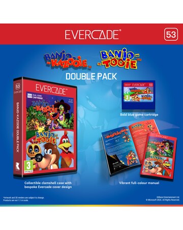 Banjo-Kazooie Double Pack (Evercade)