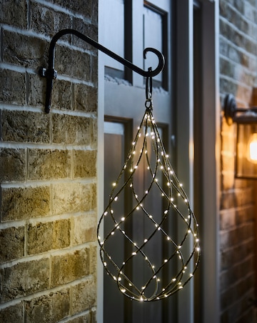 Teardrop Swirl Warm White Indoor/Outdoor Light