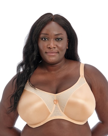 Goddess Yvette Moulded Full Cup Wired Bra Nude