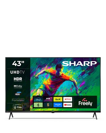 Sharp 4T-C43HK4245KB 43in Smart UHD Tivo LED TV