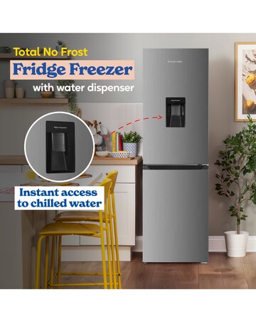 RUSSELL HOBBS FRIDGE FREEZER W/ WD INST