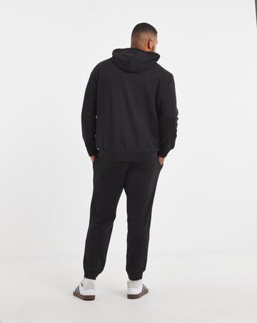 Jack & Jones Lock Sweat Hoodie and Pants Set - Black