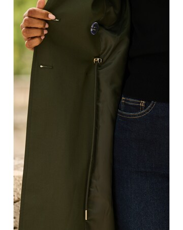 Sosandar Cinched Waist Trench Coat