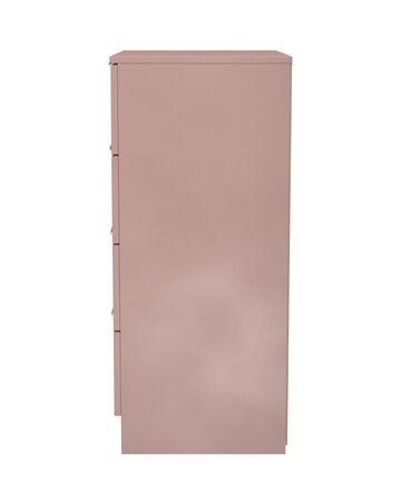 Humber Ready Assembled 4 Drawer Midi Chest - Kids