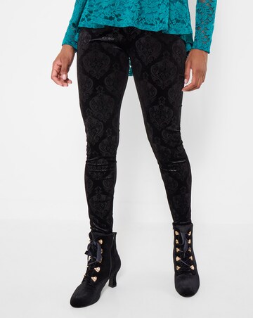 Joe Browns Lorna Printed Velvet Legging