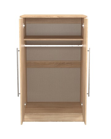 Osprey Ready Assembled 2 Door Midi Wardrobe - Kids