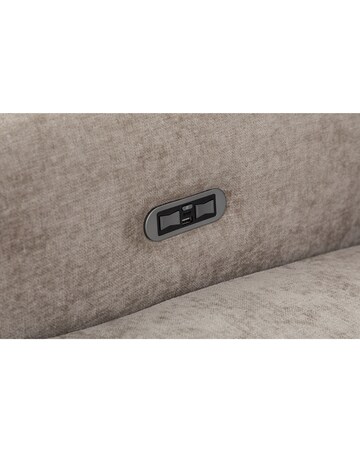 Weston Power Recliner 2 Corner 1 Seater Sofa with Console