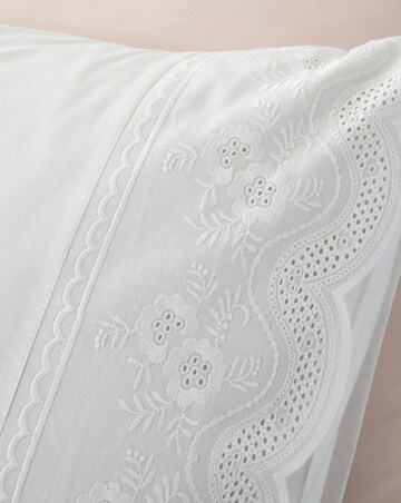 Bianca Fine Linens Elise Lace Duvet Cover Set
