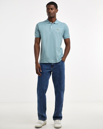 Lacoste Classic Short Sleeve Pique Polo - Blue