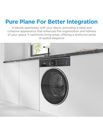Midea 10kg Washing Machine - White