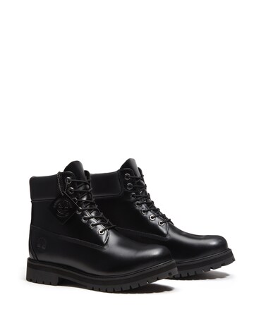 Timberland 6 Inch Stacked Waterproof Boot - Black