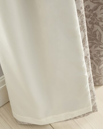 Bianca Chenille Leaves Curtains