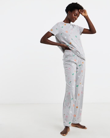 Pretty Secrets Value Candy Cane 2 Pack Pyjamas
