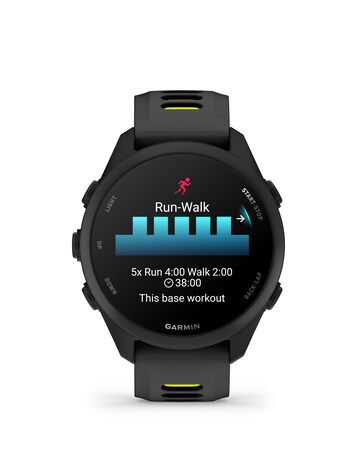 Garmin Forerunner 170 Music Smart Watch - Black/Amp Yellow