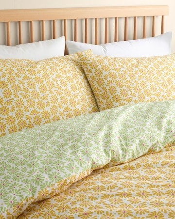 Fusion Retro Daisy Floral Duvet Cover Set