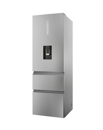 Haier Combi 3DR Series 5 HTW5618EWMG 180cm WTD Refrigerator Inox + Install