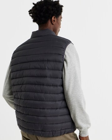 Charcoal Lightweight Padded Gilet